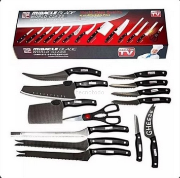 Juego de Cuchillos 13 Piezas