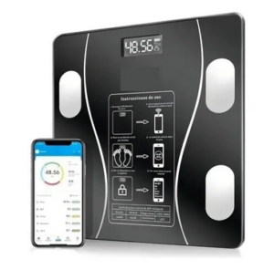 Bascula para Persona Digital Bluetooth Color Negro