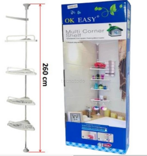 Organizador Esquinero de Baño (Telescopio)