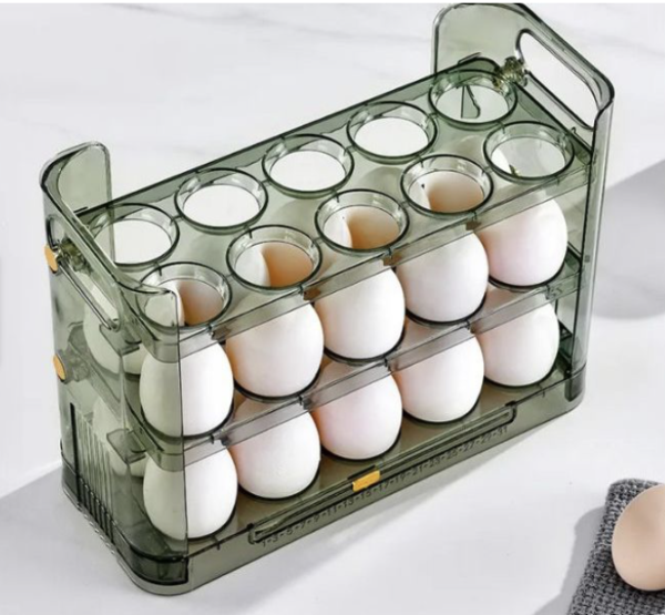Dispensador de huevos acrilico