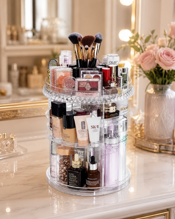 org-2 Organizador de Maquillaje Giratorio 360
