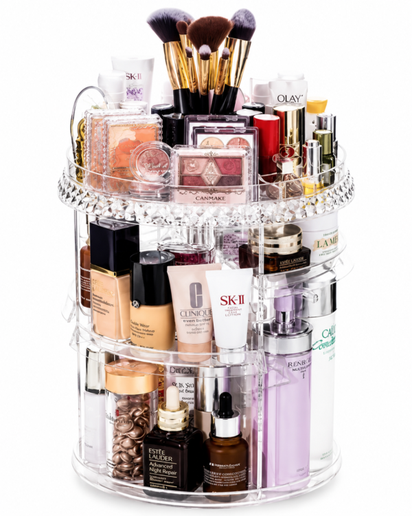 org-3 Organizador de Maquillaje Giratorio 360